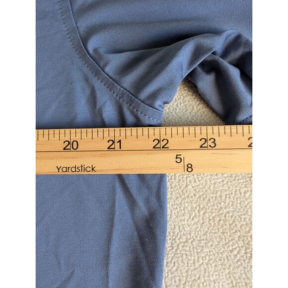 Peter Millar Crown Crafted Performance Polo Mens Large Blue Striped Gameday Cup - Picture 7 of 8